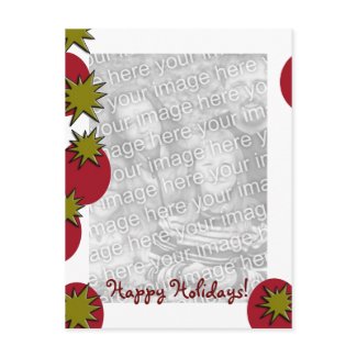 Holiday Template postcard