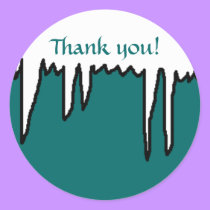 Holiday Thank you!  - stickers