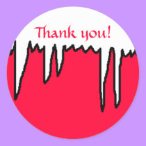Holiday Thank you!  - stickers