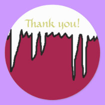 Holiday Thank you!  - stickers