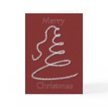 Holiday Tinsel Tree cards