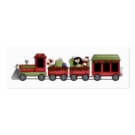 Holiday Train Gift Tag Business Card