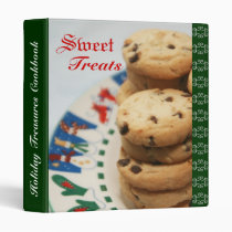 Holiday Treasures Recipe Cookbook Binder