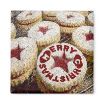 Holiday Treats Button magnets by CreatureCreations Holiday Treats Button magnets