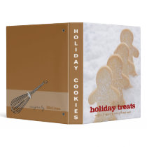 Holiday Treats Recipe Binder