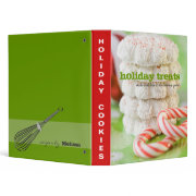 Holiday Treats Recipe Binder binder