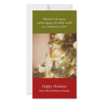 Holiday Tree Photo Card photo cards