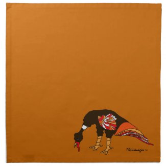 Holiday Turkey Napkin