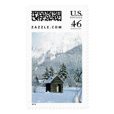 Holiday Wedding Winter Wedding Invitation Postage by HolidayPostage