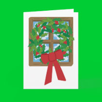 Holiday wreath 2 cards