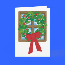 Holiday wreath 2 cards
