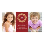 Holiday Wreath Holiday Photo Card photo cards
