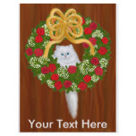 Holiday Wreath Kitten Flyer