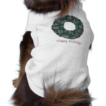 Holiday Wreath Pet Clothing pet clothing