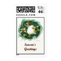 Holiday Wreath Stamp