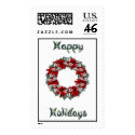 Holiday Wreath (Stamps) by SophiaDeer Holiday Wreath (Stamps)