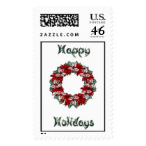 Holiday Wreath (Stamps) by SophiaDeer Holiday Wreath (Stamps)
