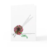 Holiday Yarns Greeting Card