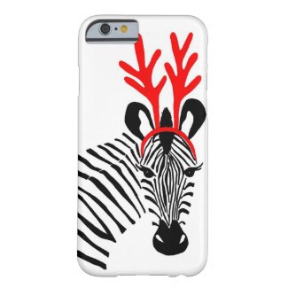 Holiday Zebra iPhone 6 case