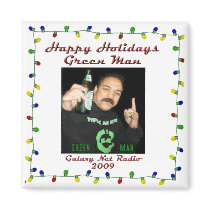 Holidays 2009  Magnet - Green Man