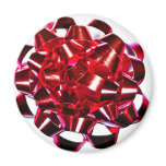 Holidays Christmas Winter Present Red Bow magnets