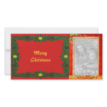 Holidays Frame Photo Card photo cards by elenaind Holidays Frame Photo Card photo cards