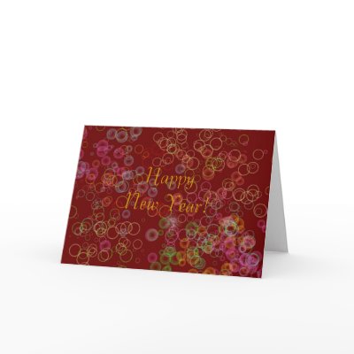 Holidays Greeting Card - Happy New Year! by dizzypixels