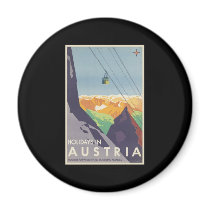 Holidays in Austria Fridge Magnet