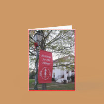 Holidays In The Village Card cards