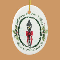 Holidays In The Village Christmas Ornament ornaments