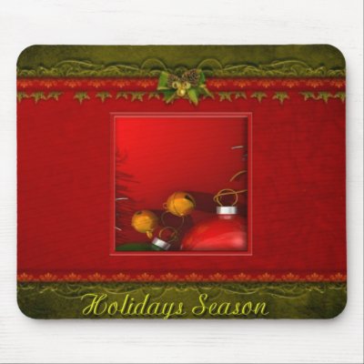 Holidays Season Mousepad by elenaind