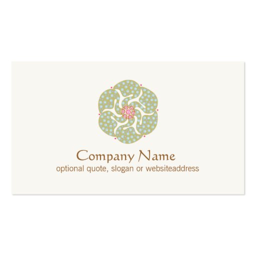 Holistic Symbol Healing  Arts Business Card