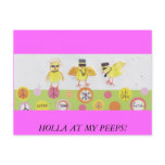 HOLLA AT MY PEEPS! postcards