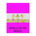HOLLA AT MY PEEPS! postcards