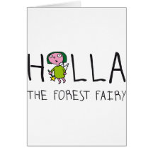 holla the forest fairy - holla the Waldfee Card