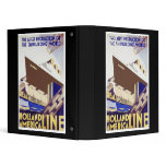 Holland America Line 3 Ring Binders