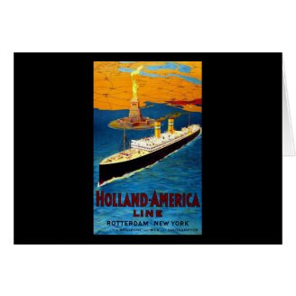 Holland America Line Rotterdam New York Cards