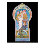 Holland Amsterdam Woman and Child Postcard