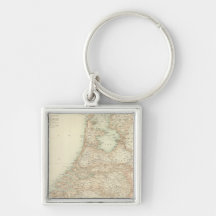 Holland and Belgium 3 Key Chains