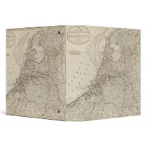 Holland, Friesland, Groningen, Overyssel 3 Ring Binder