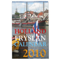 Holland Fryslan (Friesland, Frisia) Calendar 2010