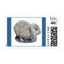 Holland Lop Ear Rabbit Postage Stamps