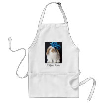 Holland Lop gift of love apron