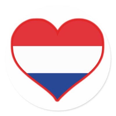 Holland Love stickers