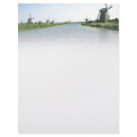 Holland Windmills in Dutch Polder Letterhead