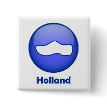 Holland Wooden Shoe buttons