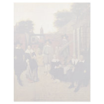 Holländische Family By Hooch Pieter De Letterhead Design