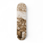 Hollar's Globe Theatre Long View of London Skate Decks