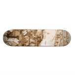 Hollar's Globe Theatre Long View of London Skate Decks
