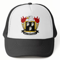 Holliday Family Crest hats